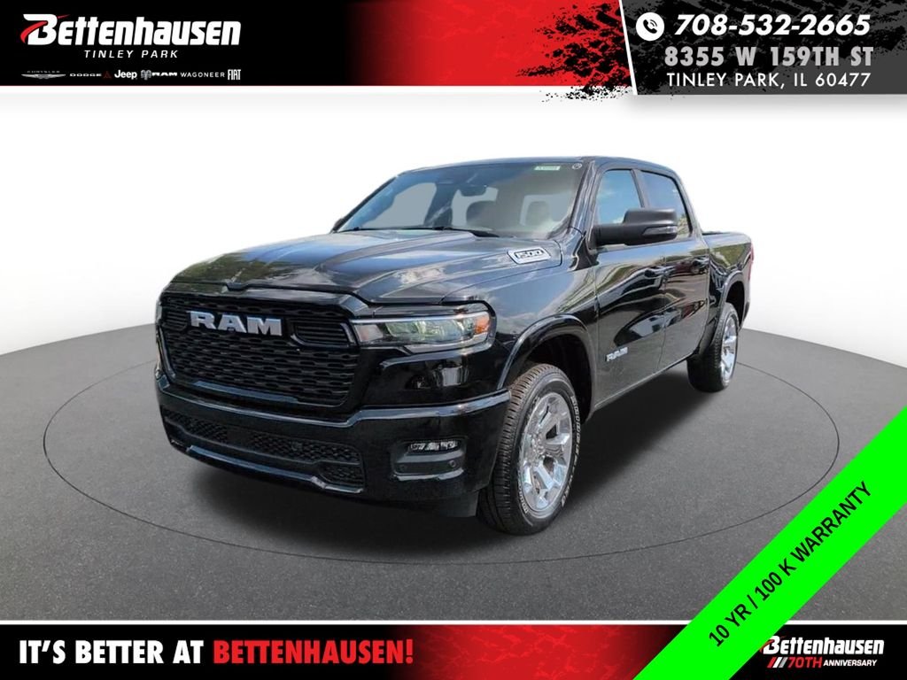 New 2026 Diamond Black Crystal Pearlcoat RAM Big Horn/Lone Star image 11