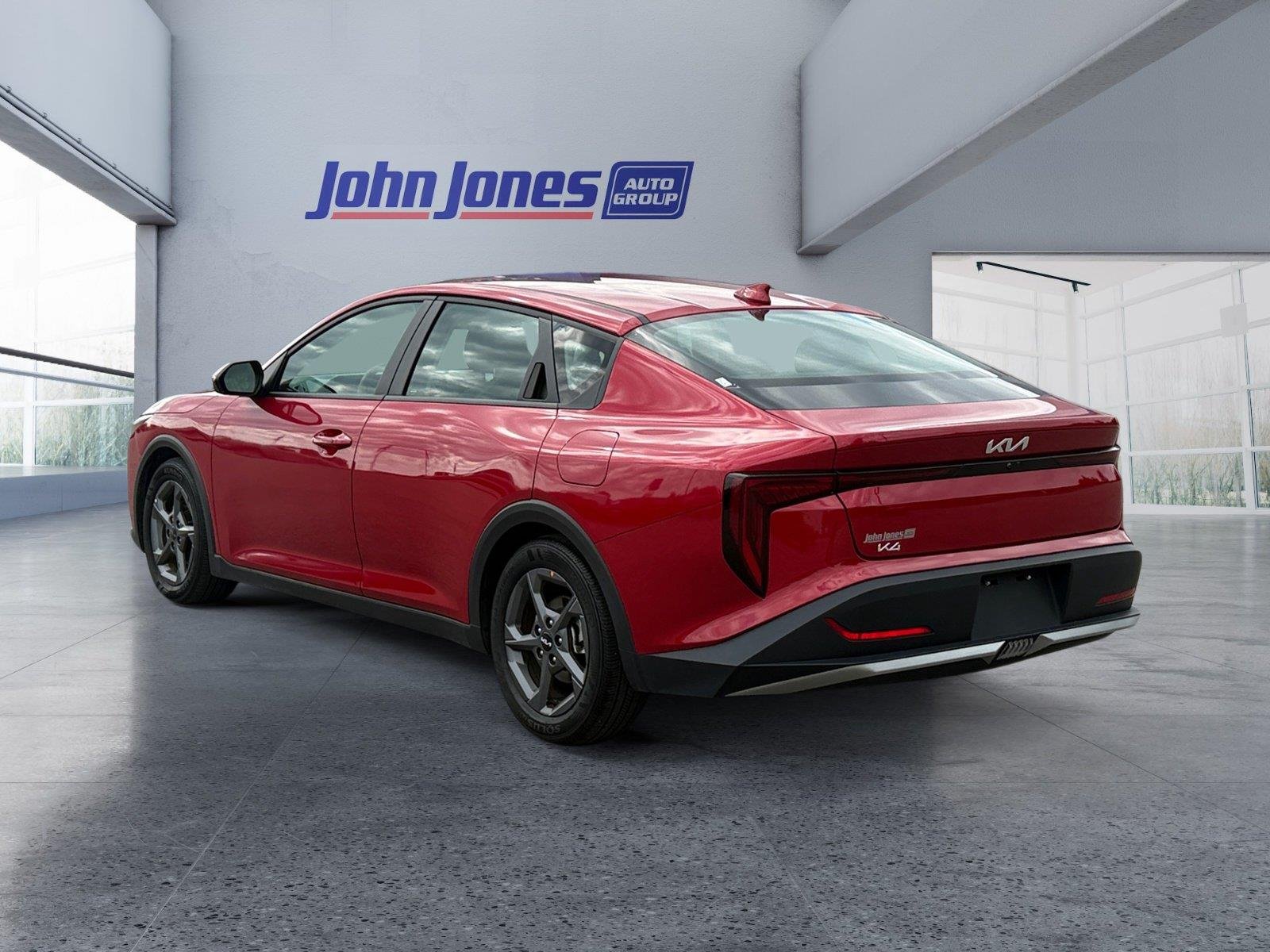 Used 2025 Currant Red Kia LXS image 3