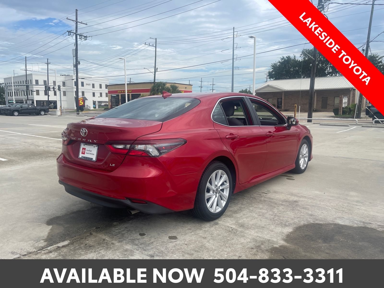 Certified Used 2024 Red Toyota LE image 6