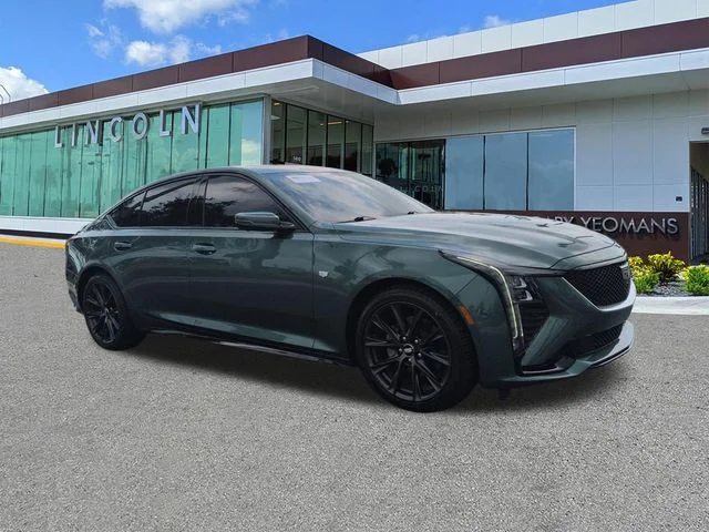 Certified Used 2025 Metallic Cadillac Sport image 2