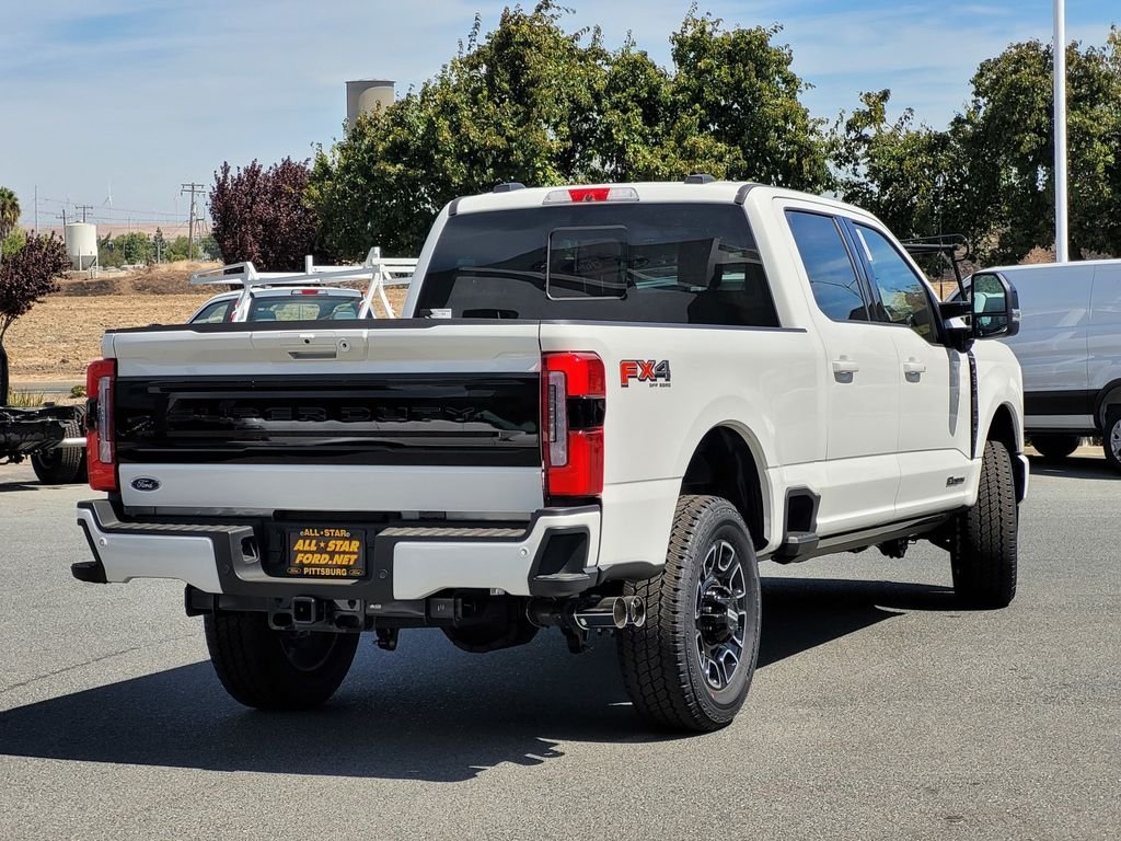 New 2026 Star White Metallic Tri-Coat Ford F-250® Platinum® image 3