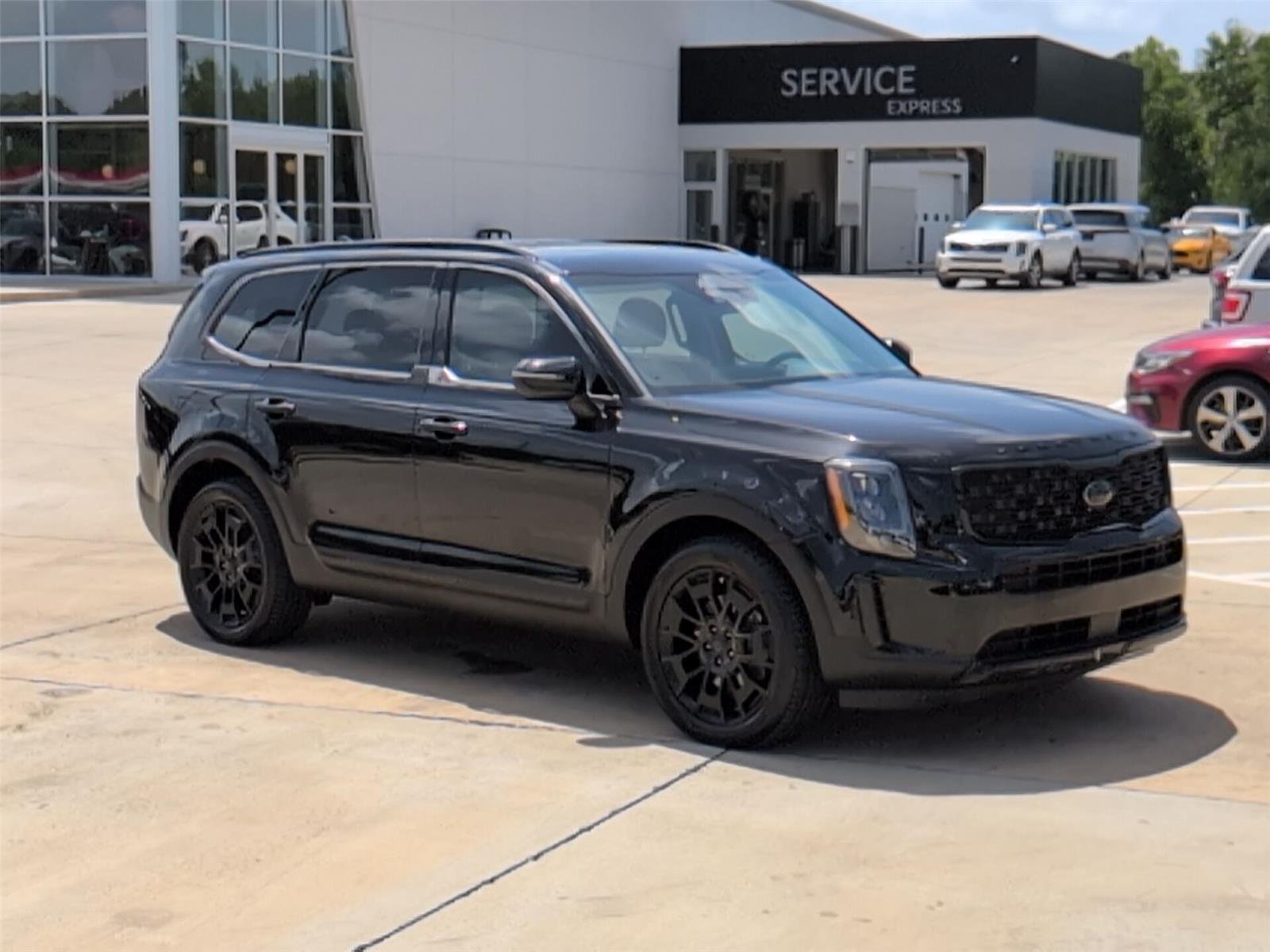 Used 2021 Ebony Black Kia EX image 11