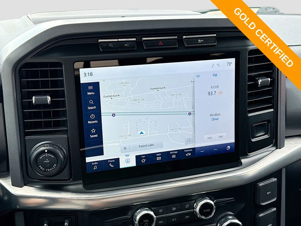 Used 2021 Gray Metallic Ford Lariat image 11