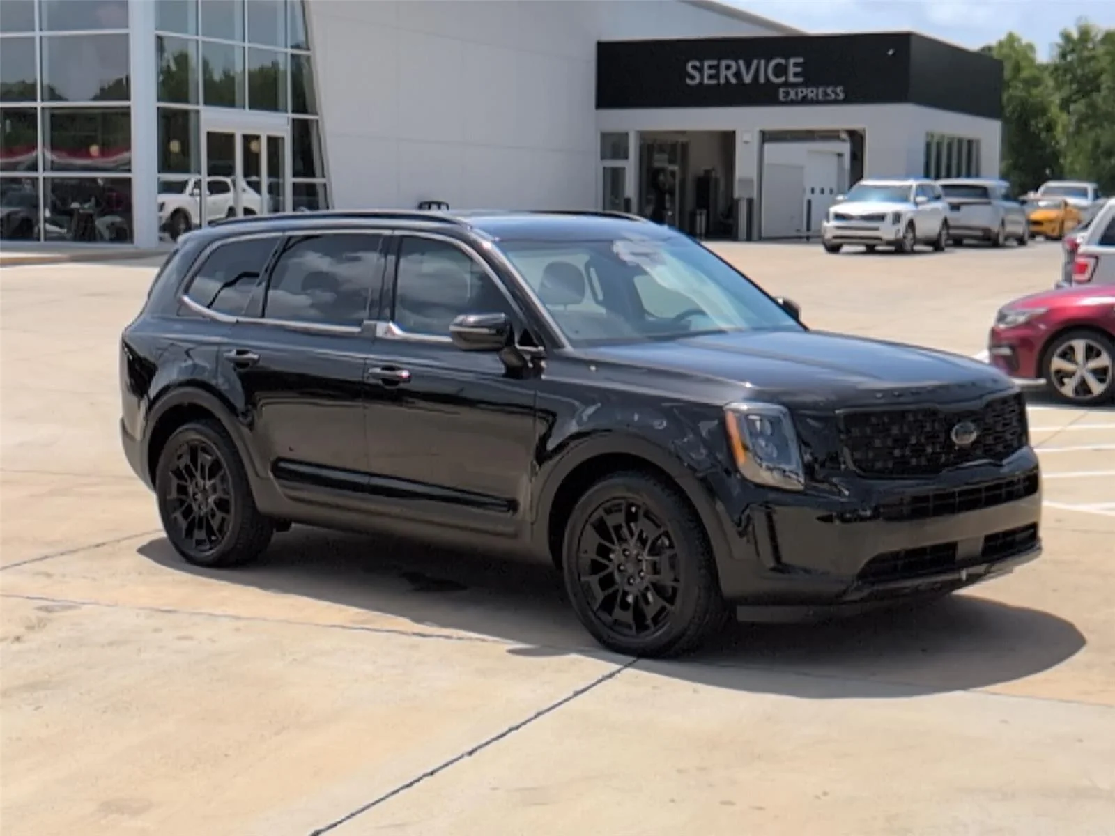 Used 2021 Ebony Black Kia EX image 11