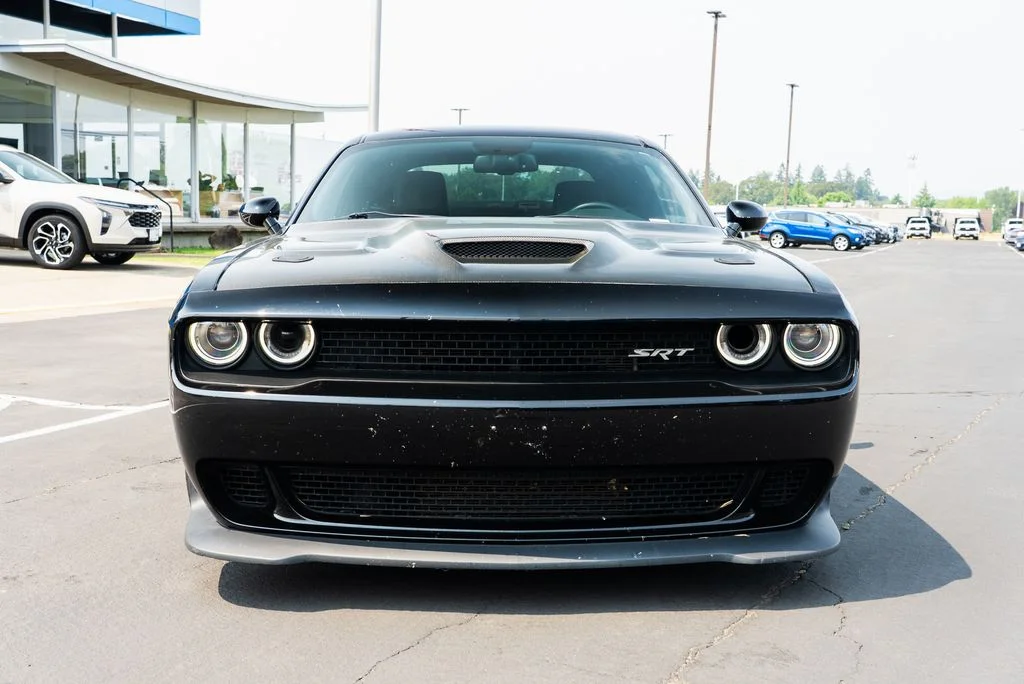 Used 2015 Pitch Black Clearcoat Dodge SRT Hellcat image 6