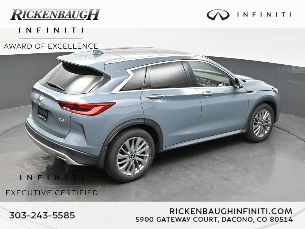 Certified Used 2023 Gray INFINITI LUXE image 50