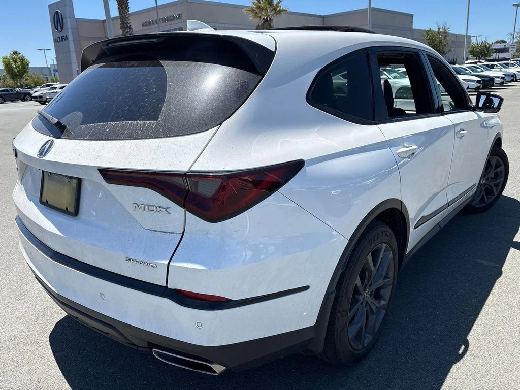 Used 2023 Platinum White Pearl Acura A-Spec image 6