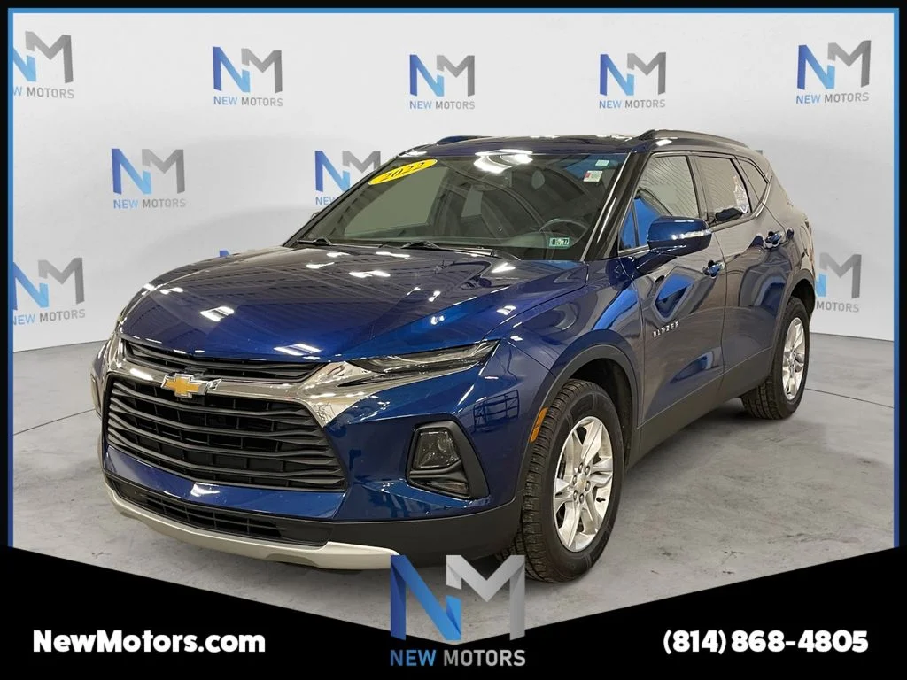 Used 2022 Blue Chevrolet LT image 1
