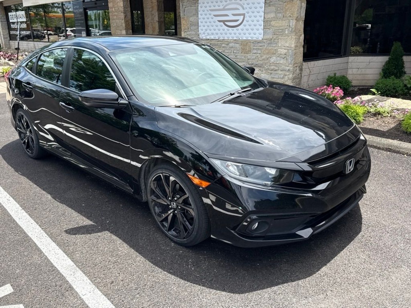 Certified Used 2020 Crystal Black Pearl Honda Sport image 4