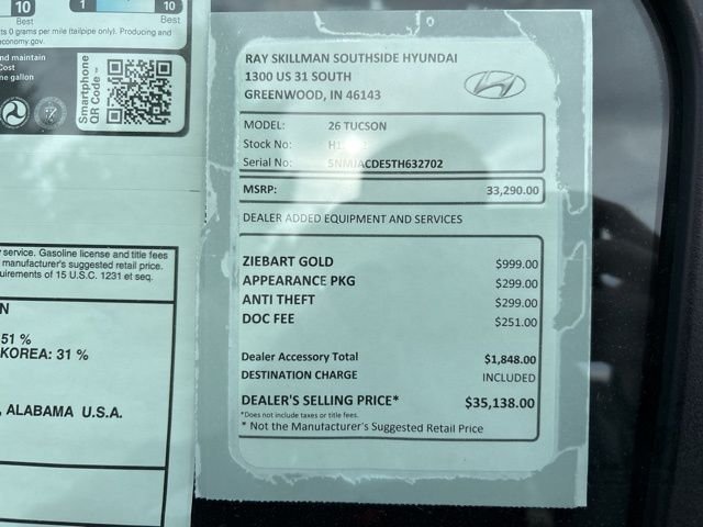 New 2026 Rockwood Green Hyundai SE image 2