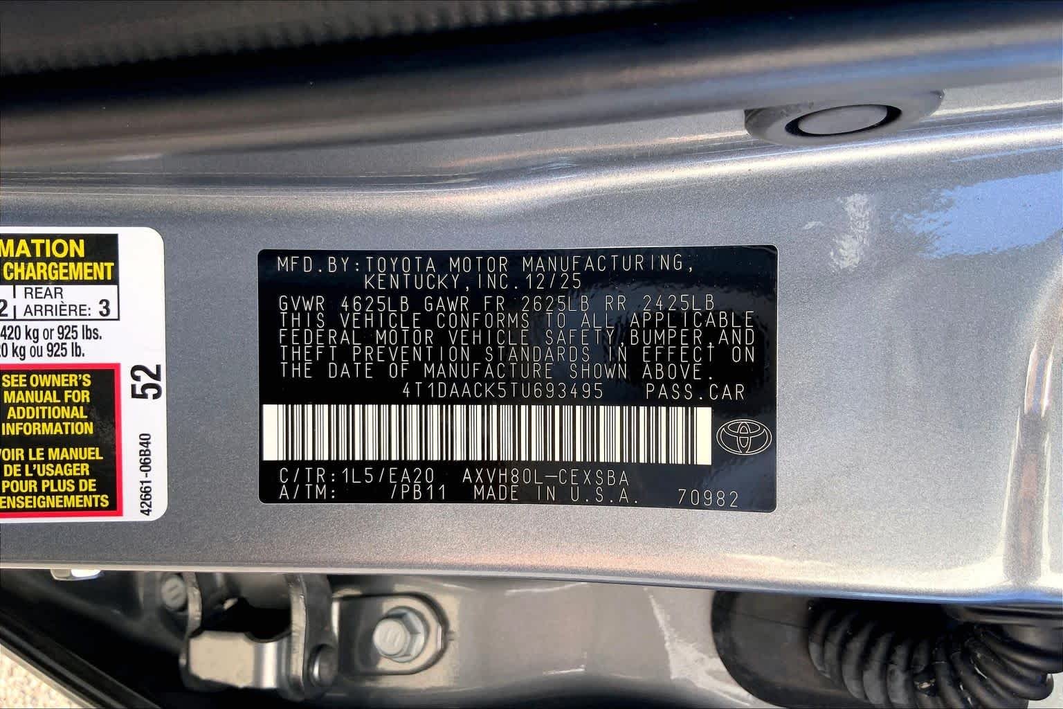 Used 2026 Heavy Metal Toyota SE image 36