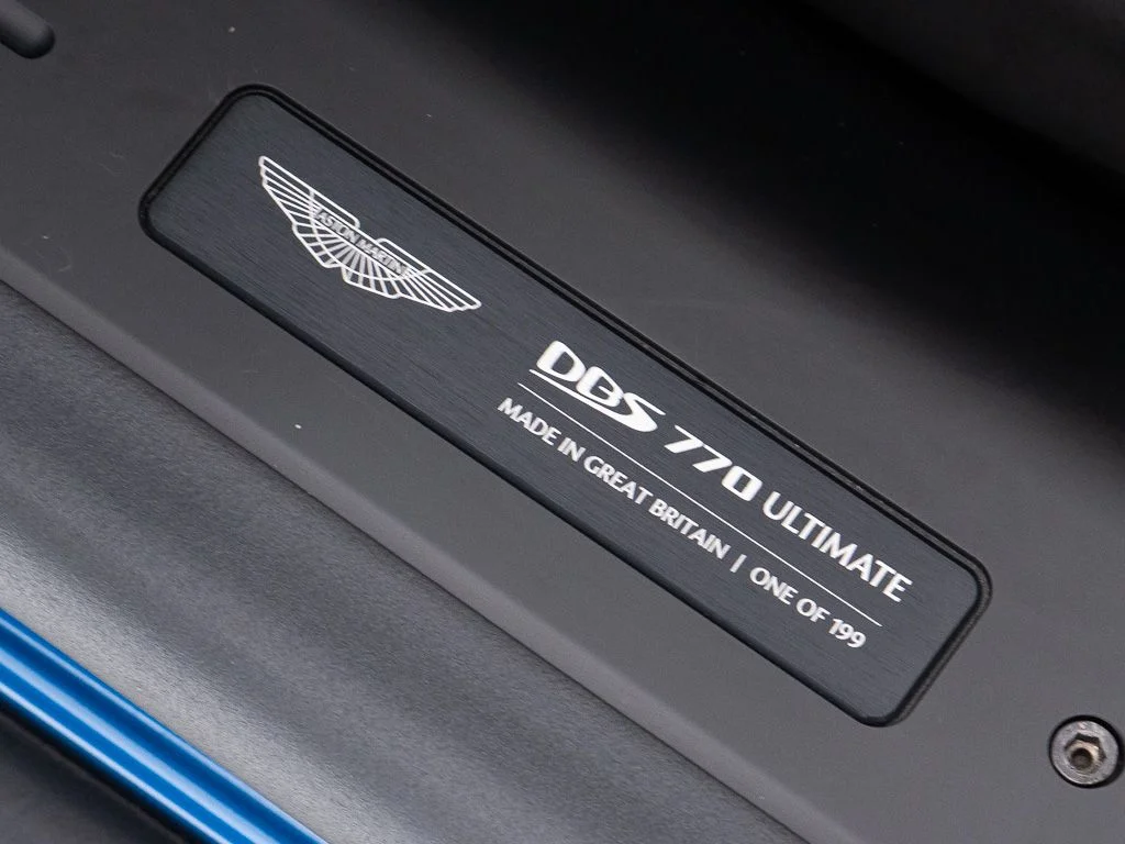Certified Used 2023 Plasma Blue Aston Martin 770 Ultimate Volante image 20
