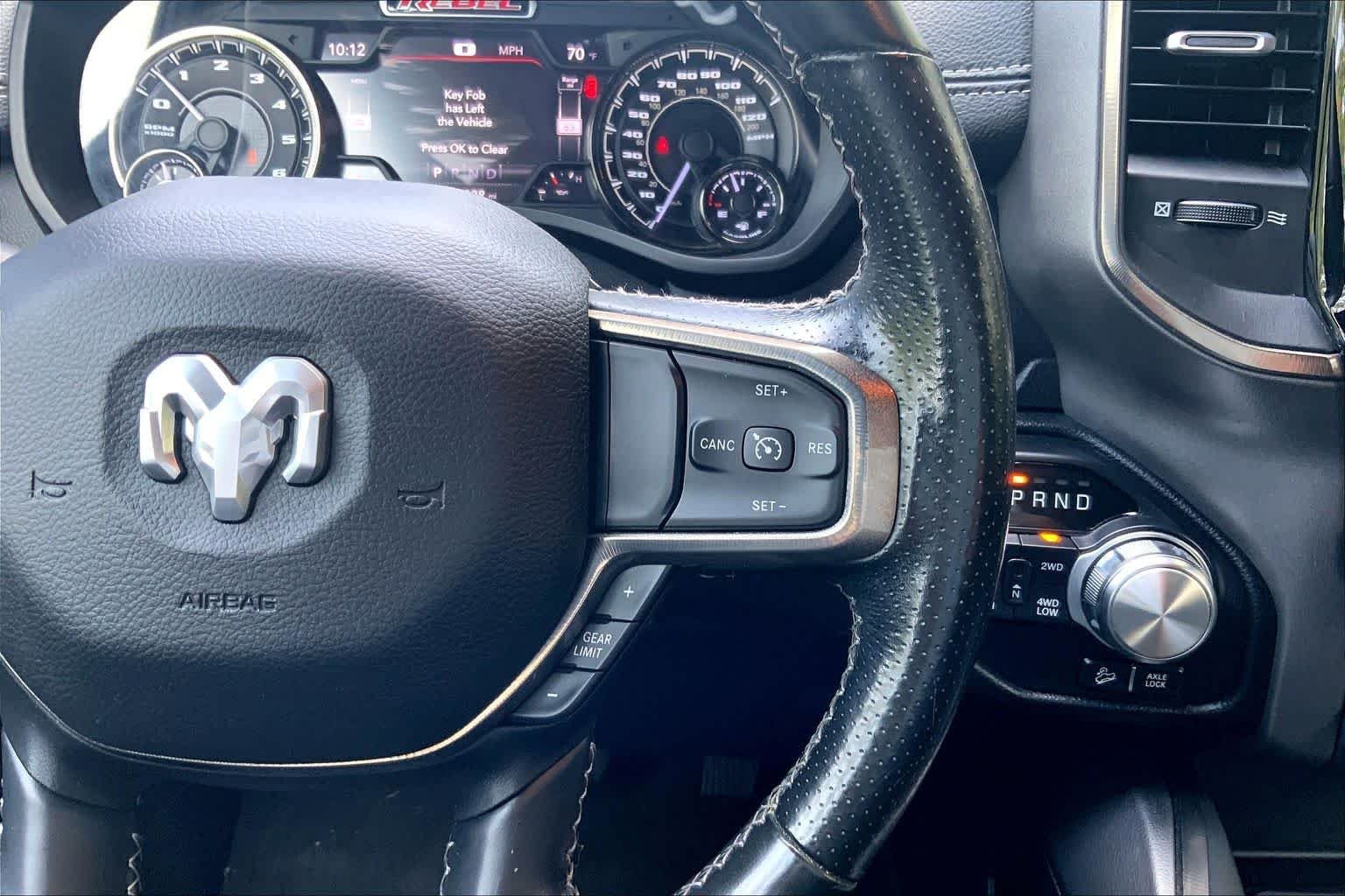 Used 2021 Bright White Clear Coat Ram Rebel image 23