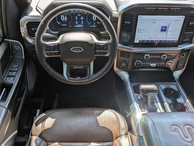 Used 2021 Agate Black Metallic Ford King Ranch image 11