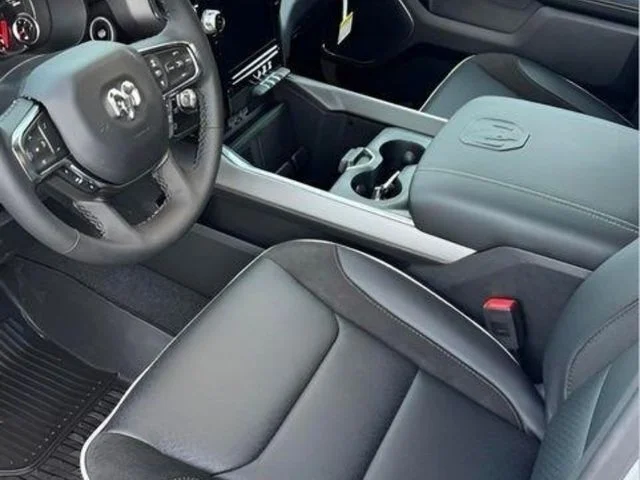 New 2026 Bright White Clear-Coat Exterior Paint RAM Laramie image 8