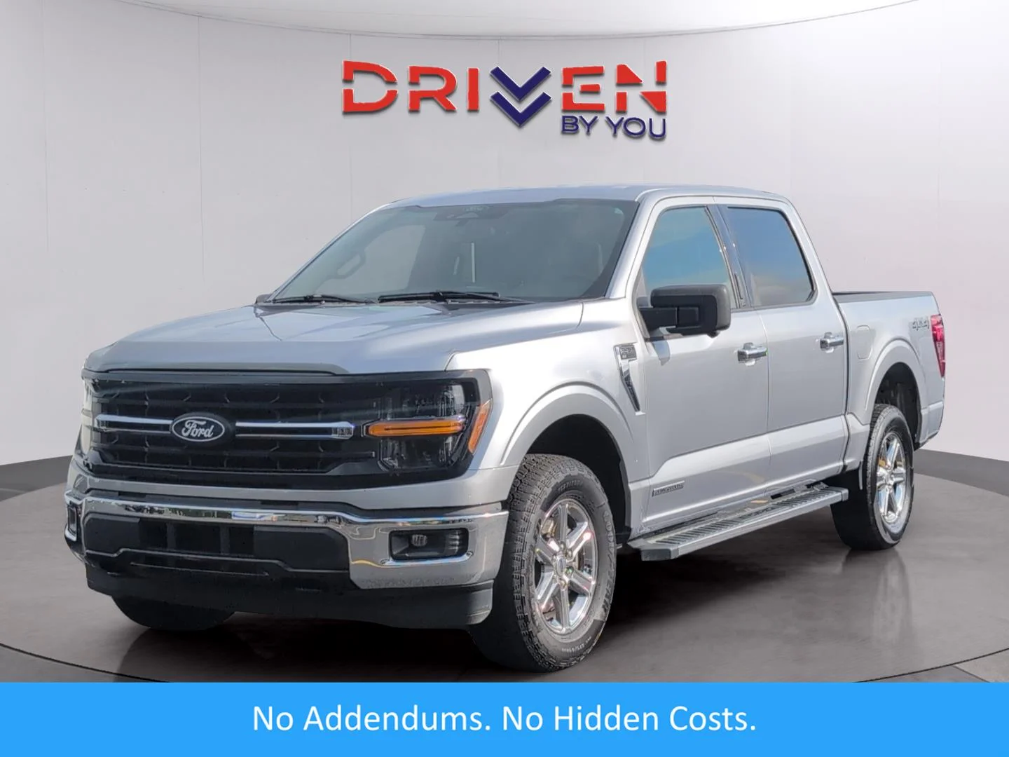 Used 2024 Iconic Silver Ford XLT image 1