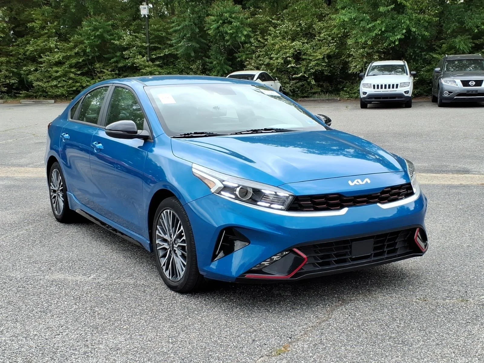 Used 2023 Sporty Blue Kia GT-Line image 5