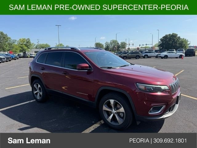 Used 2020 Red Jeep Limited image 1