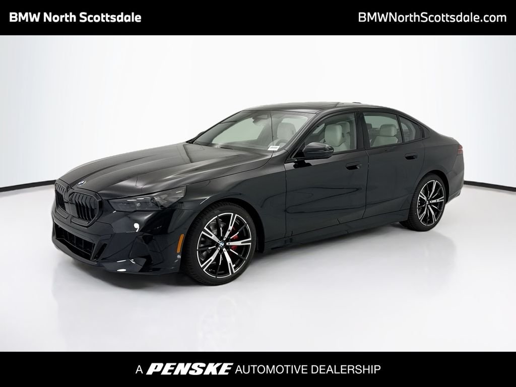 Used 2027 Black Sapphire Metallic BMW 530i image 1