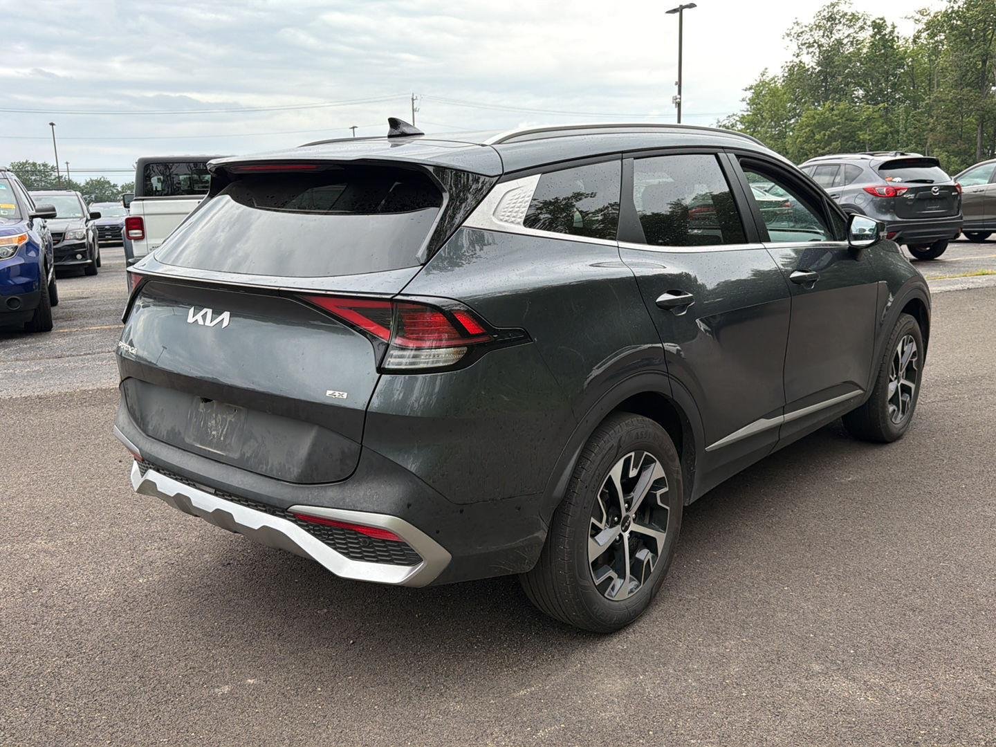 Used 2025 Gravity Gray Kia EX image 8
