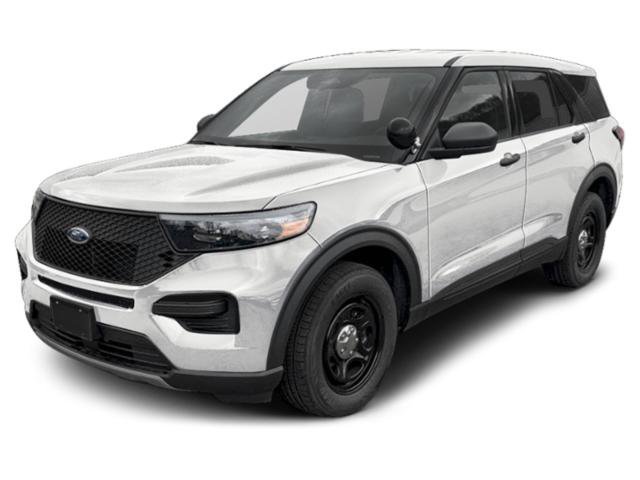 New 2026 White Ford 4DR AWD POLICE image 1