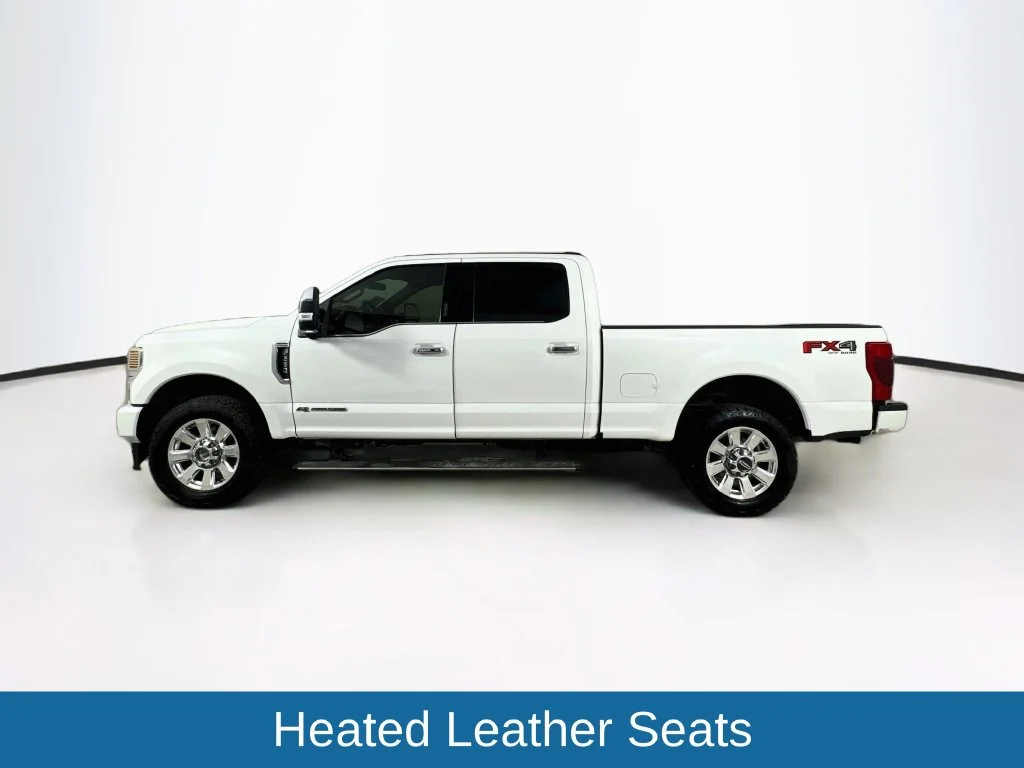 Used 2021 White Metallic Ford Platinum image 4