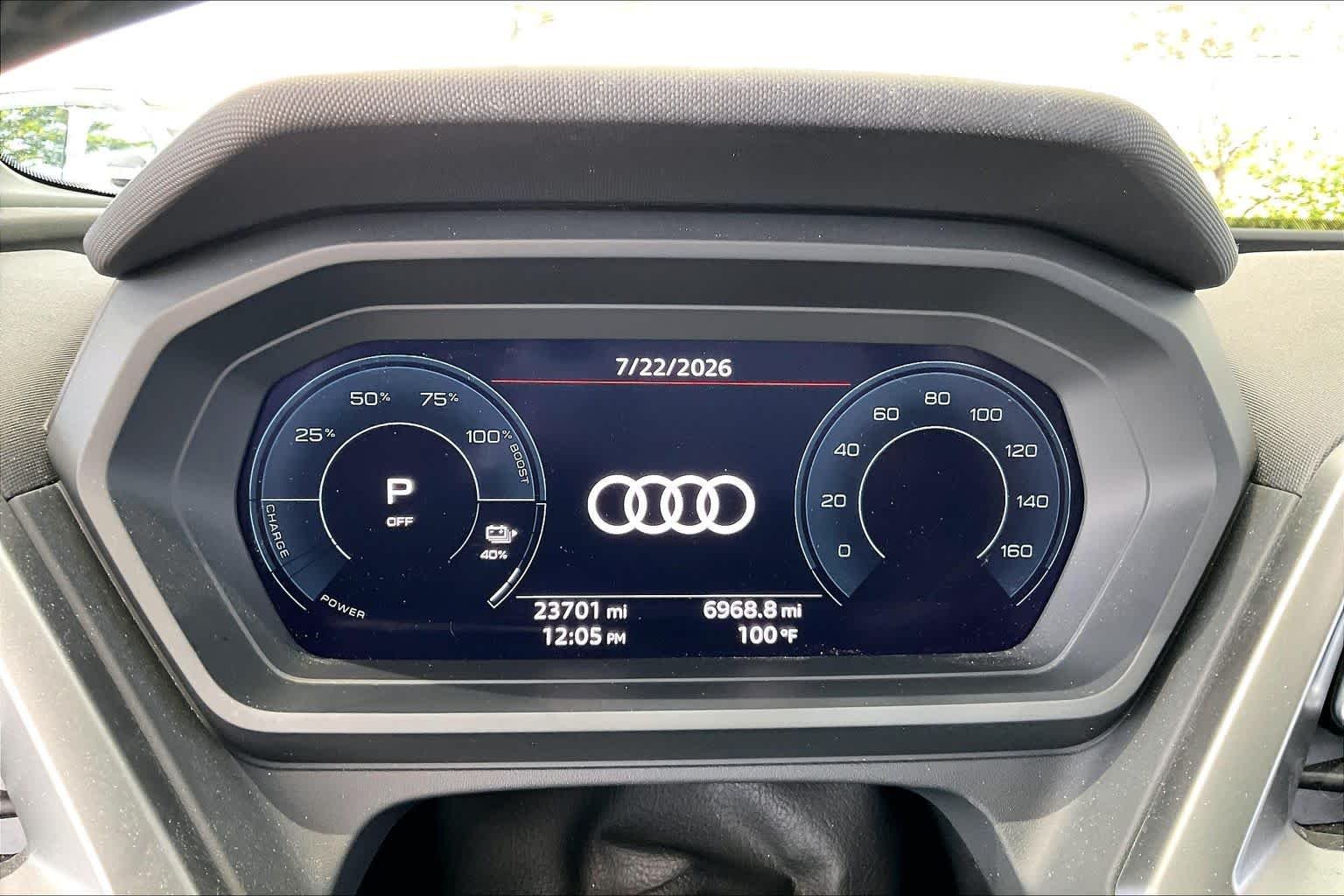 Used 2023 Mythos Black Metallic Audi Prestige image 24