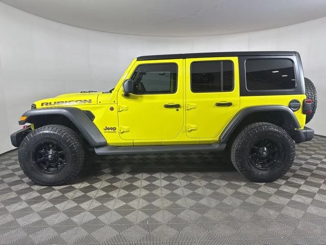 Used 2022 Yellow Jeep Unlimited Rubicon image 7