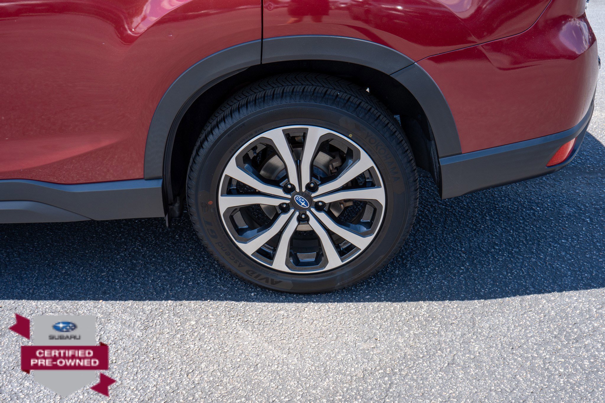Used 2019 Crimson Red Pearl Subaru Limited image 11