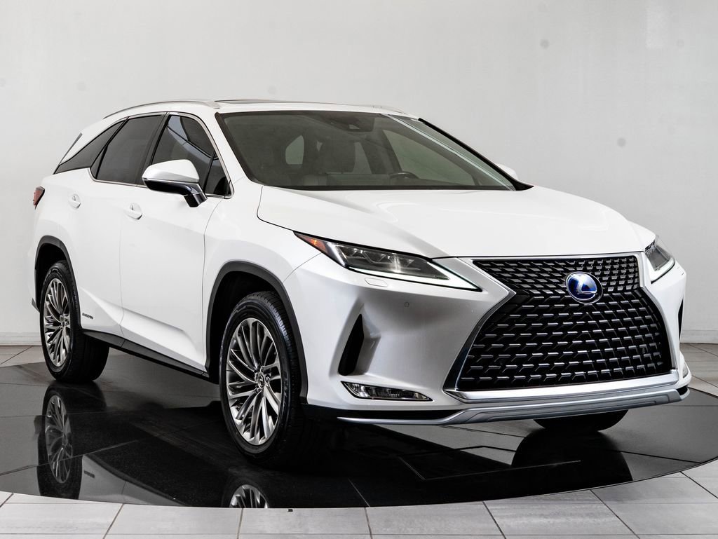 Used 2022 White Pearl Lexus 450hL Luxury image 12
