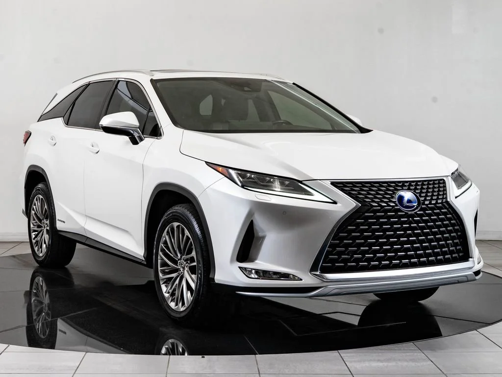 Used 2022 White Pearl Lexus 450hL Luxury image 12