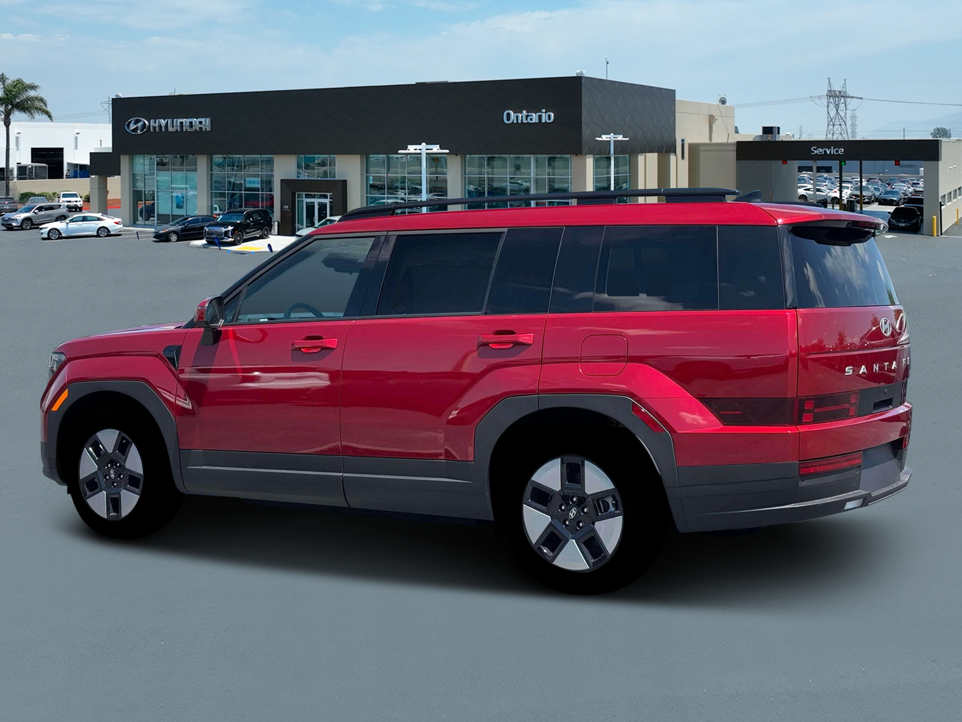 New 2026 Red Hyundai SEL image 4