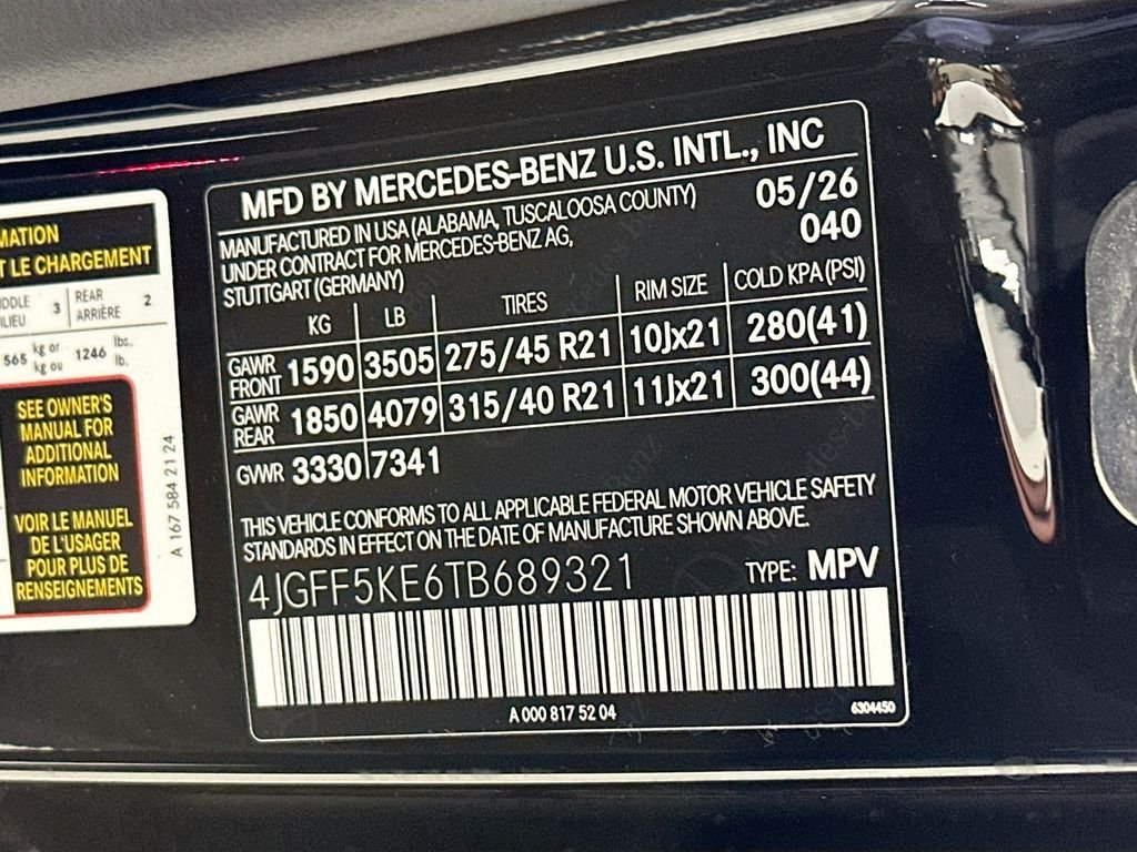 New 2026 Black Mercedes-Benz GLS 450 image 35