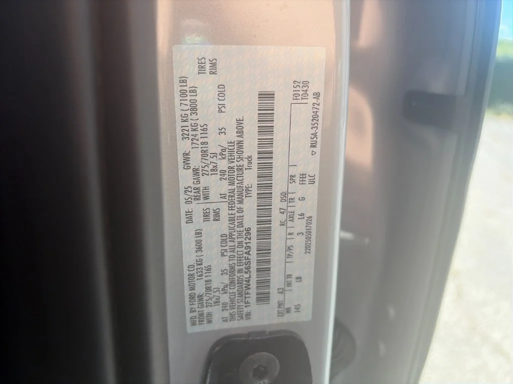 Used 2025 White Ford Tremor image 34