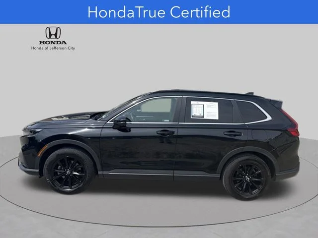 Certified Used 2024 Crystal Black Pearl Honda HYBRID AWD SPORT image 3