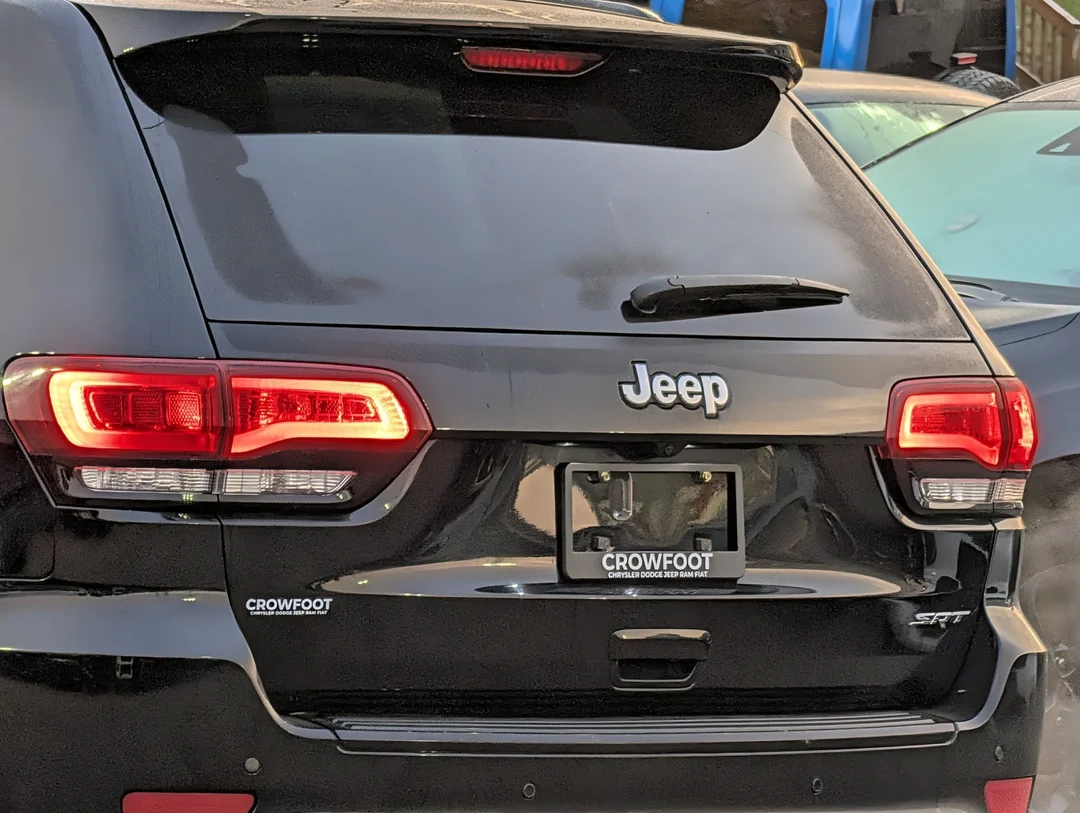 Used 2017 Black Jeep SRT - - Adaptive Cruise - Blind Spot - 20 Wheels & More! image 11
