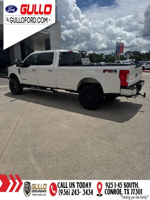 Used 2017 White Platinum Tri-Coat Metallic Ford Lariat image 4