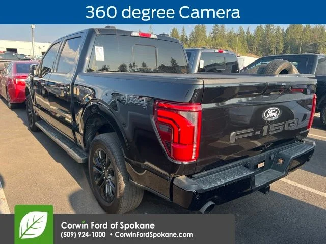 Used 2024 Agate Black Metallic Ford Lariat image 2