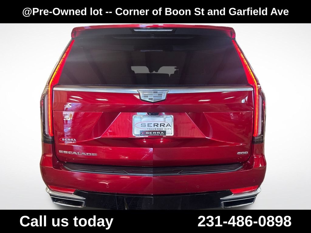 Used 2021 Red Cadillac Premium Luxury image 4