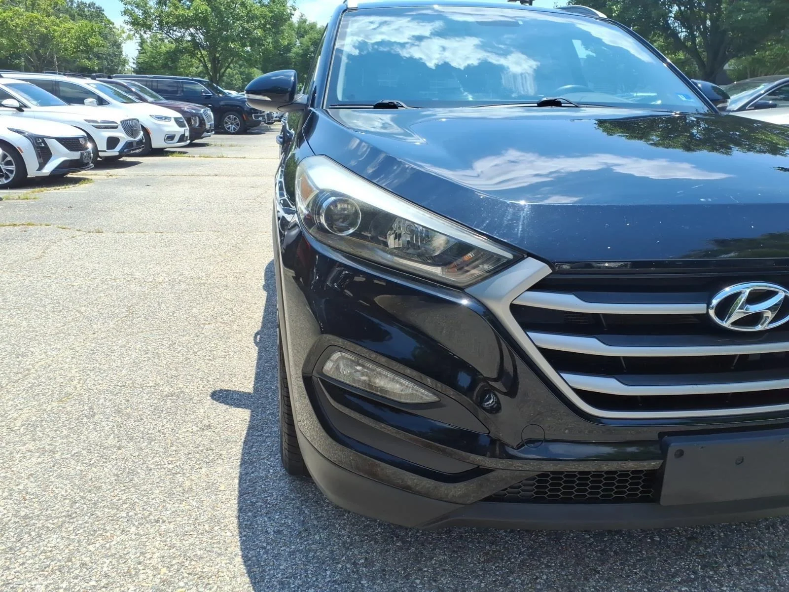 Used 2018 Black Noir Pearl Hyundai SEL Plus image 3