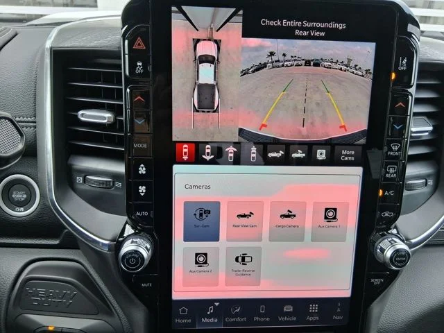 New 2026 Bright White Clear-Coat Exterior Paint RAM Laramie image 17