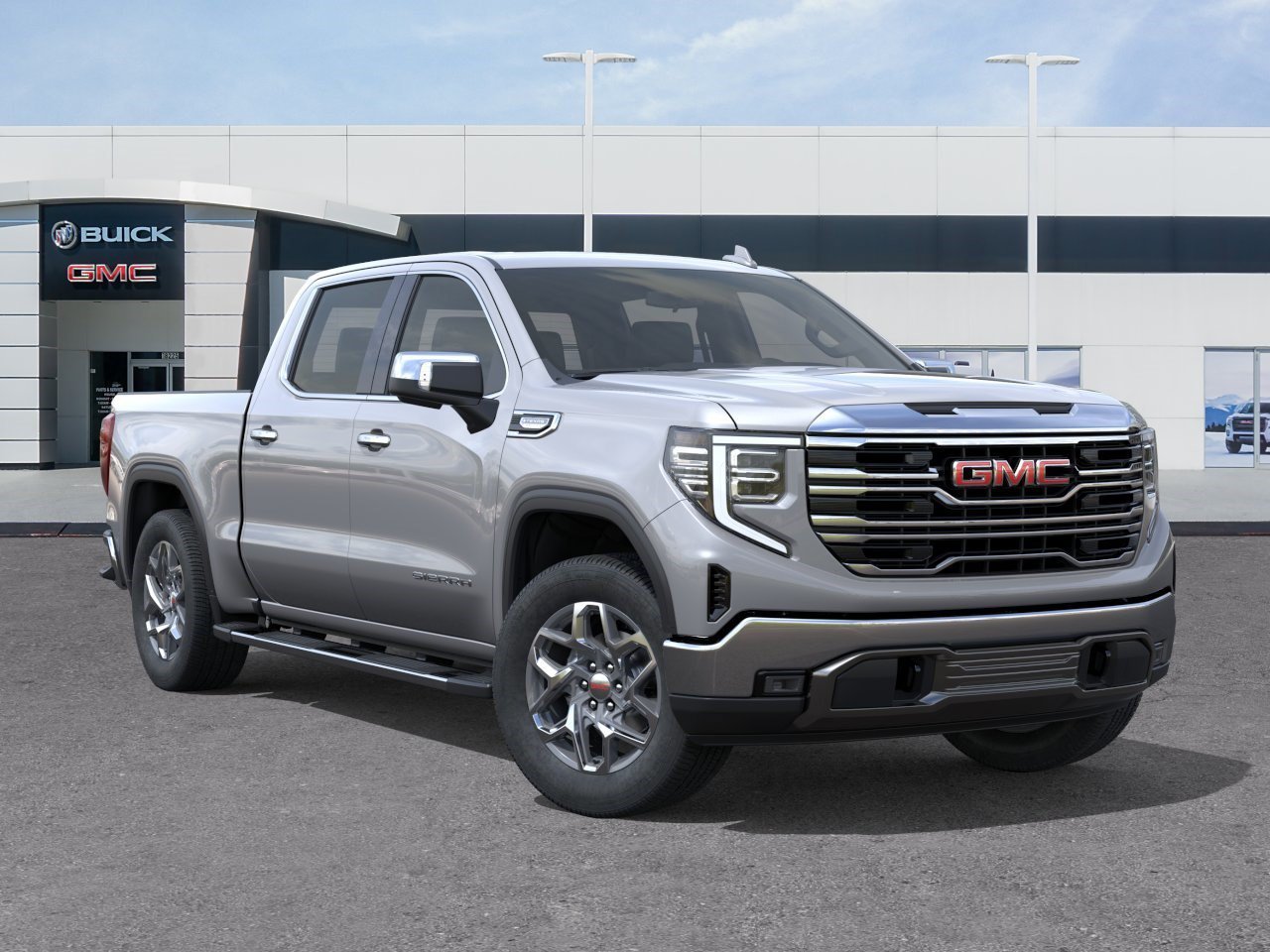 New 2026 Sterling Metallic GMC SLT image 7