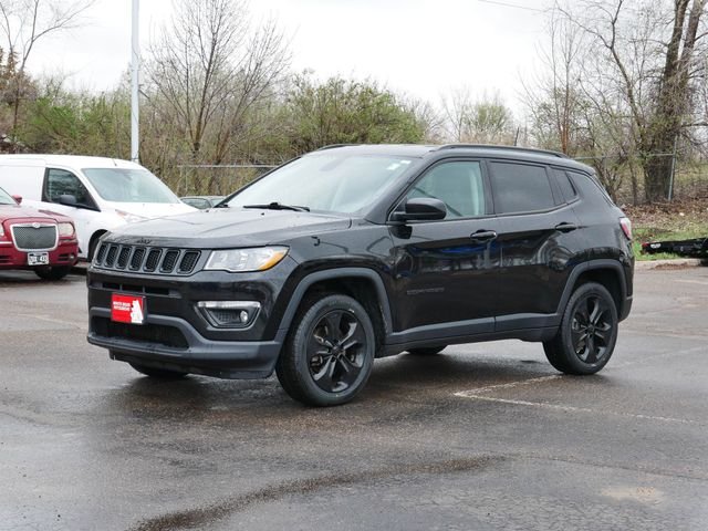 Used 2020 Jeep Compass Altitude with VIN 3C4NJDBB4LT255881 for sale in White Bear Lake, Minnesota