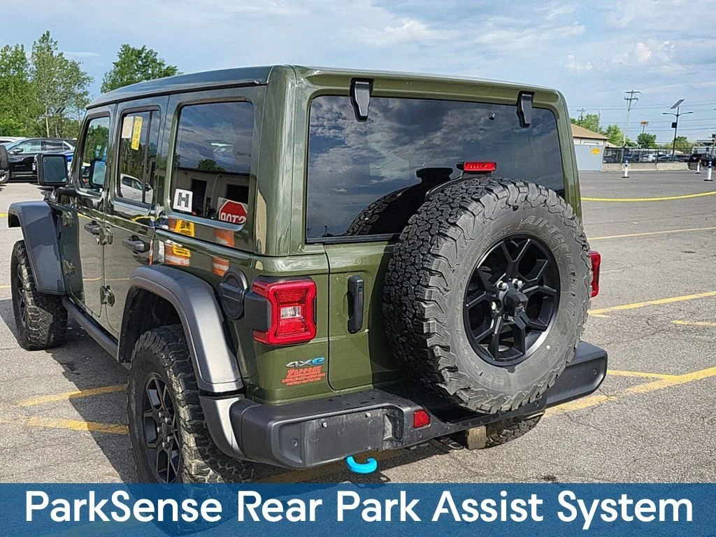 Certified Used 2024 Green Jeep Willys 4xe image 16