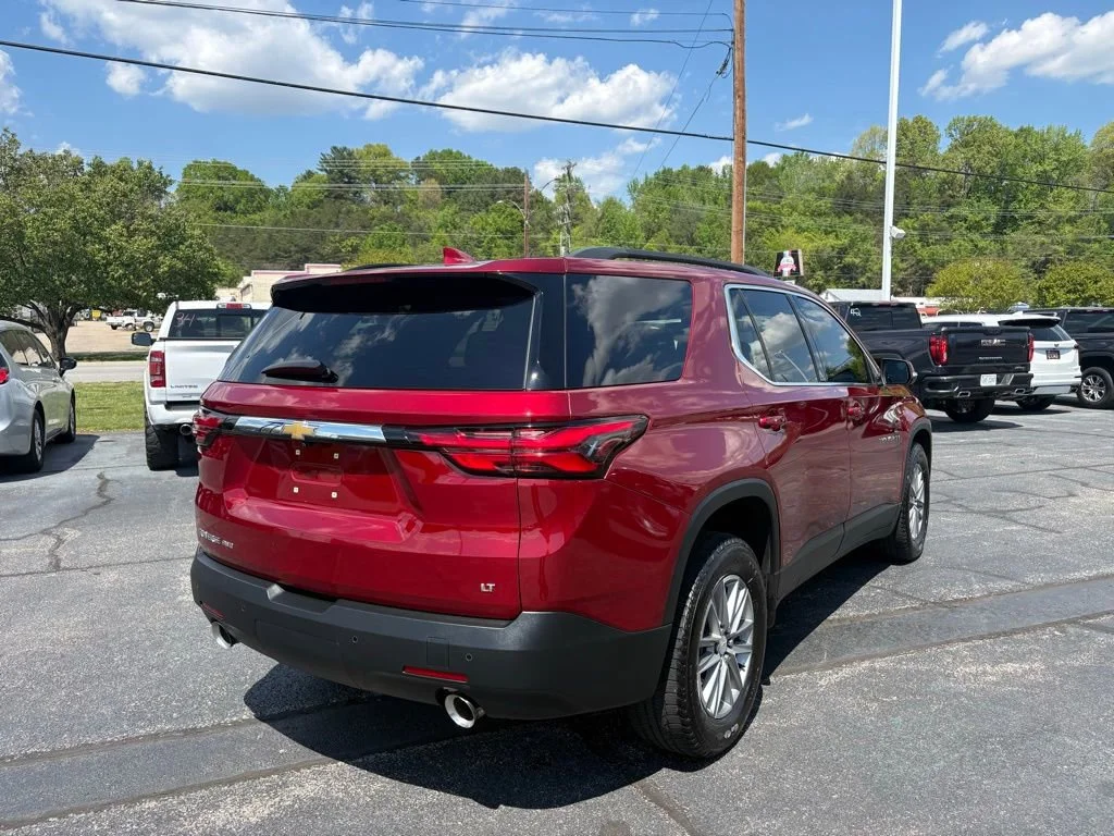 Used 2022 Cherry Red Tintcoat Chevrolet LT Cloth image 7