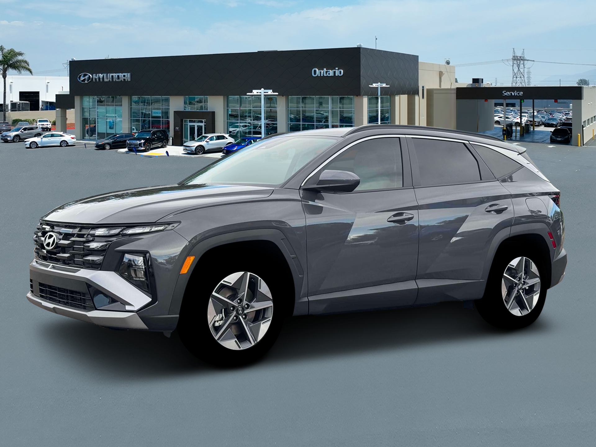 New 2026 Gray Hyundai SEL image 2