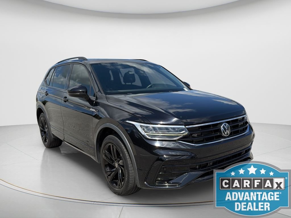 Certified Used 2023 Black Volkswagen 2.0T SE R-Line Black image 3