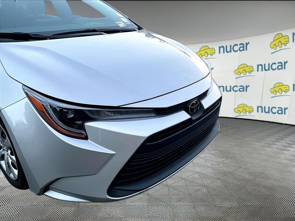 Used 2024 Silver Toyota LE image 8