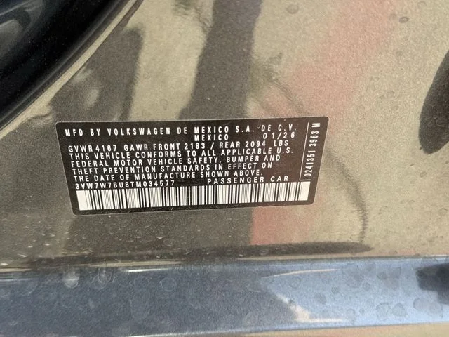 New 2026 Gray Volkswagen 1.5T SE image 24