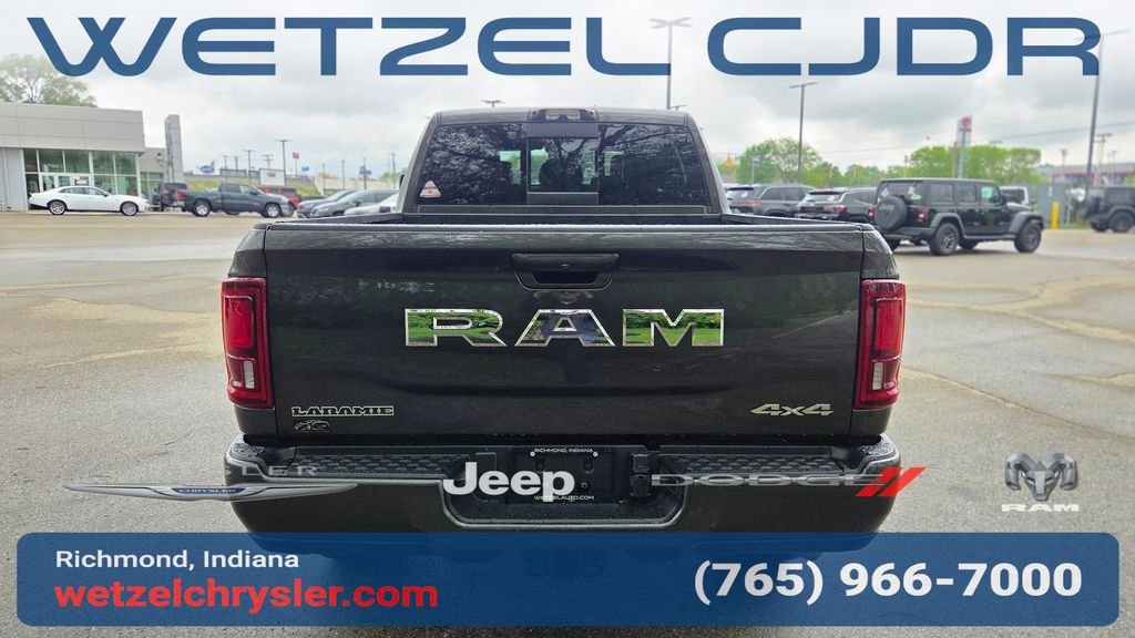 New 2026 Granite Crystal Metallic Clear-Coat Exterior Paint RAM Laramie image 7